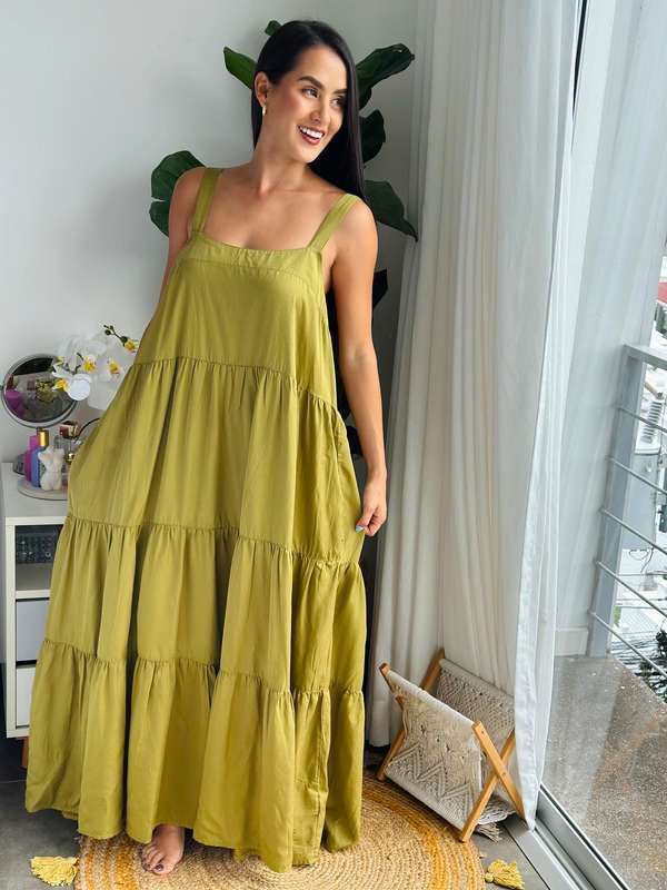Maxi vestido oversized ese tono uff que · vista 3