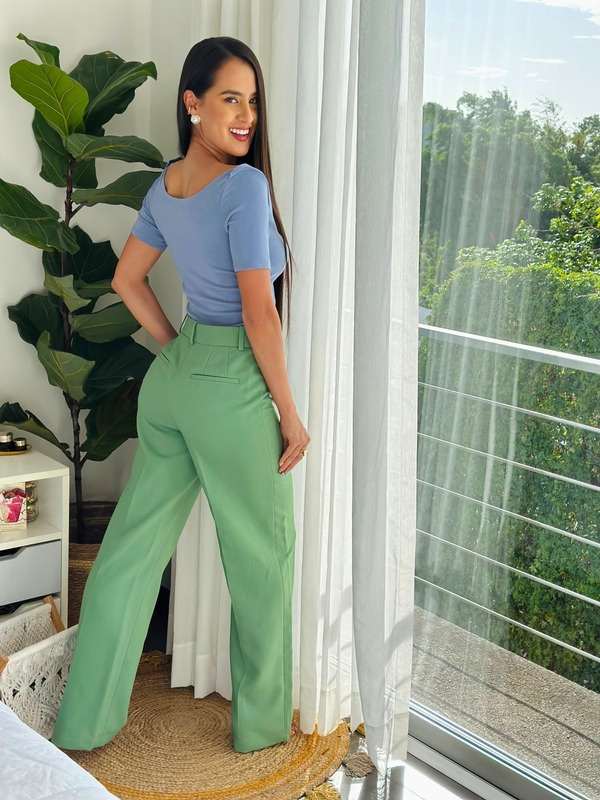Blusa divina celeste · vista 2