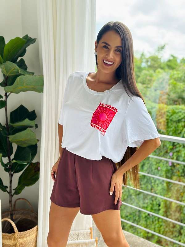 Short de tela espectacular · vista 1