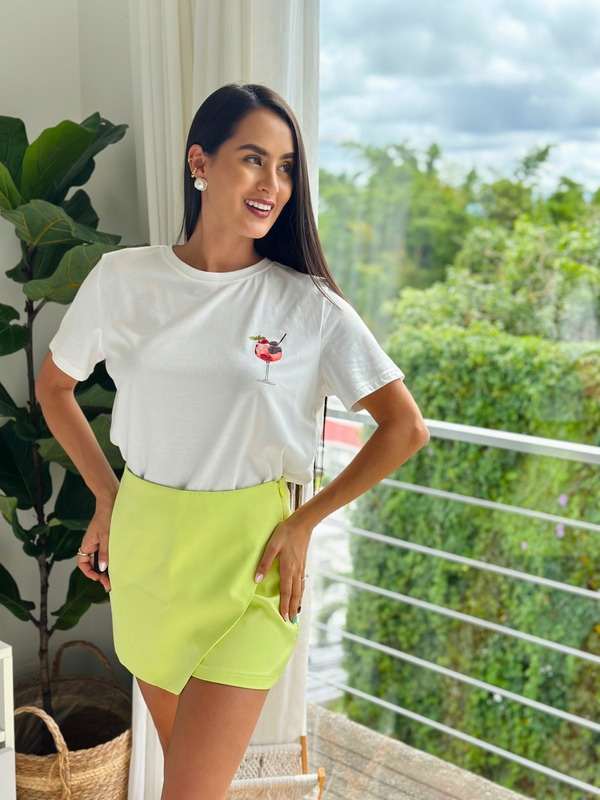 Short de tela espectacular · vista 1